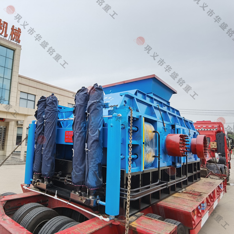 對(duì)輥破碎機(jī)適合用來破碎河卵石和鵝卵石嗎？制砂效果如何？